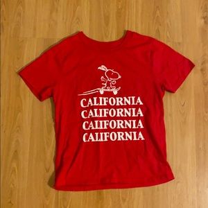 Peanuts California shirt